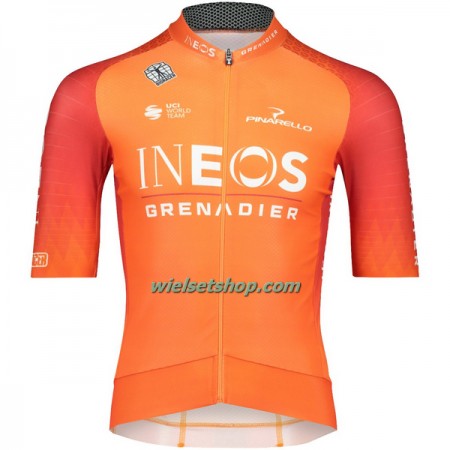 Wielershirt 2023 INEOS Grenadiers - Oranje